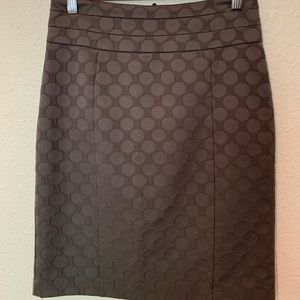 H&M size 8 gray pencil skirt
